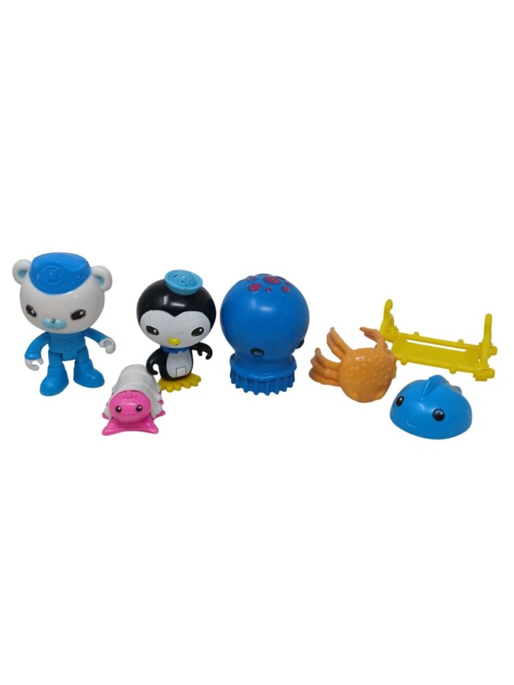 Octonauts Toy Lot Action Figures & Accessories Barnacles Peso & More #D-30
